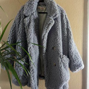 Free People Honey Pie Teddy Coat